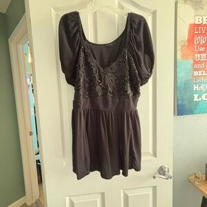 Torrid Elegant Black Lace blouse